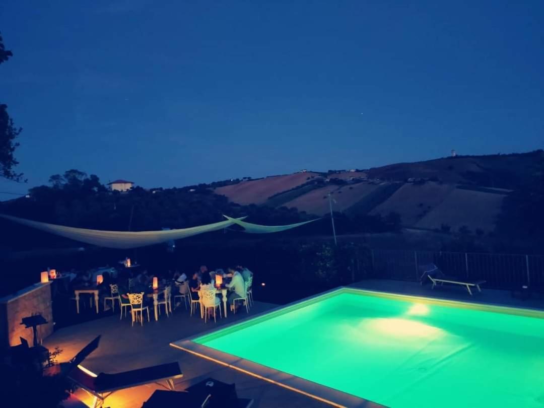 Gasthaus Country-House Pecora Nera Mosciano SantʼAngelo Exterior foto
